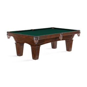 Brunswick Allenton Tuscana Pool Table in Timberline - Game Room Spot