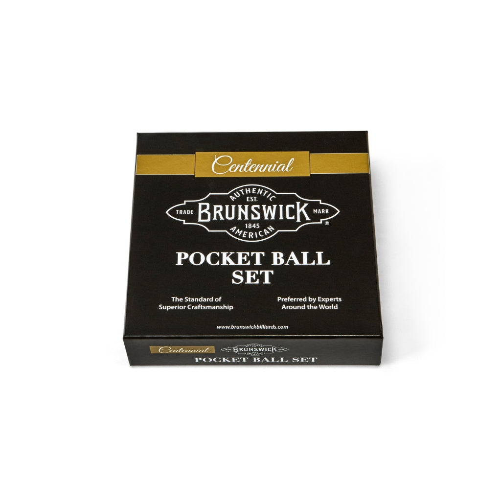 Brunswick Billiards Centennial Balls Set - Game Room Spot