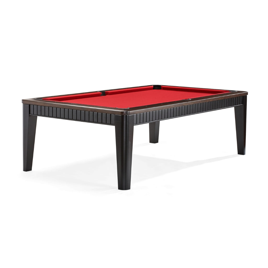Brunswick Billiards Henderson 8' Pool Table in Cardinal Red - Game Room Spot