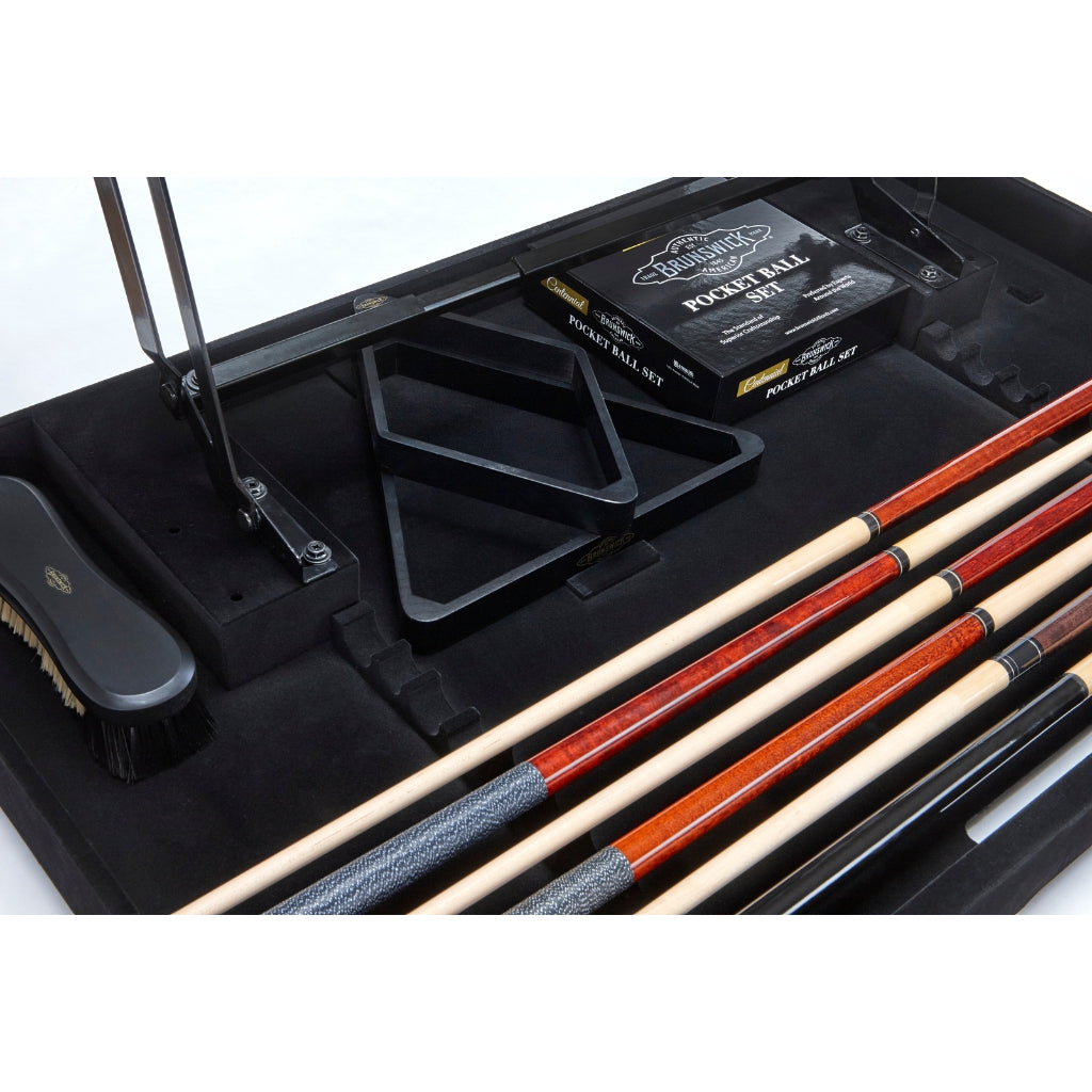 Brunswick Billiards Table Storage Drawer closeup - Game Room Spot