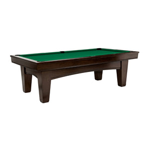Brunswick Billiards Winfield Pool Table in Brunswick Green - Game Room Spot