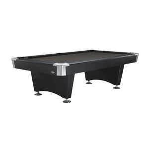 Brunswick Black Wolf 8' Pool Table in Charcoal Grey - Game Room Spot