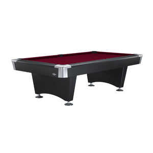 Brunswick Black Wolf 8' Pool Table in Merlot - Game Room Spot