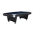Brunswick Black Wolf 8' Pool Table in Midnight Blue - Game Room Spot