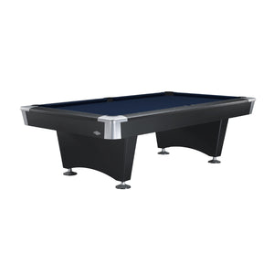 Brunswick Black Wolf 7' Pool Table in Midnight Blue - Game Room Spot