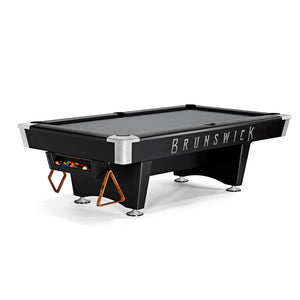 Brunswick Black Wolf Pro Pool Table - Game Room Spot
