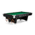 Brunswick Black Wolf Pro Pool Table Gully Return in Brunswick Green - Game Room Spot
