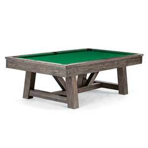Brunswick Botanic 7' Pool Table in Dark Charcoal - Game Room Spot
