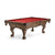 Brunswick Brae Loch 8' Pool Table in Cardinal Red - Game Room Spot
