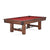 Brunswick Canton Pool Table with Cardinal Red Cloth - Game Room Spot
