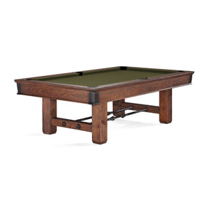 Brunswick Canton Pool Table with Olive Cloth - Game Room Spot