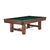 Brunswick Canton Pool Table with Timberline Cloth - Game Room Spot