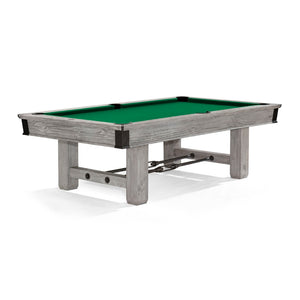 Brunswick Billiards Canton Pool Table Rustic Grey in Brunswick Green - Game Room Spot