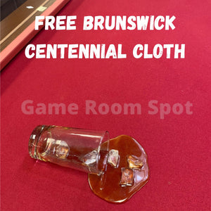 Brunswick Centennial Pool Table Free Centennial Cloth - Game Room Spot