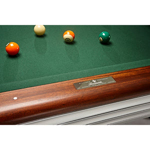 Brunswick Centennial Pool Table detail - Game Room Spot