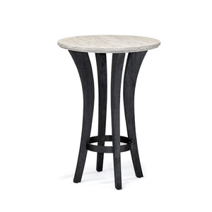 Brunswick Centennial Pub Table Rustic Grey and Black - Game Room Spot