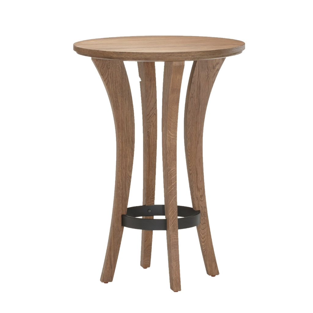 Brunswick Centennial Pub Table Rustic Dark Brown - Game Room Spot