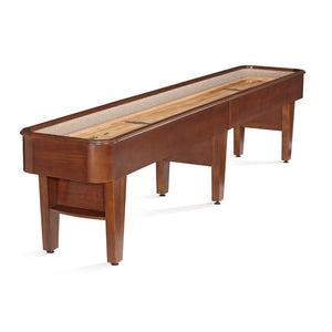 Brunswick Concord Shuffleboard Table in Chestnut - Game Room Spot