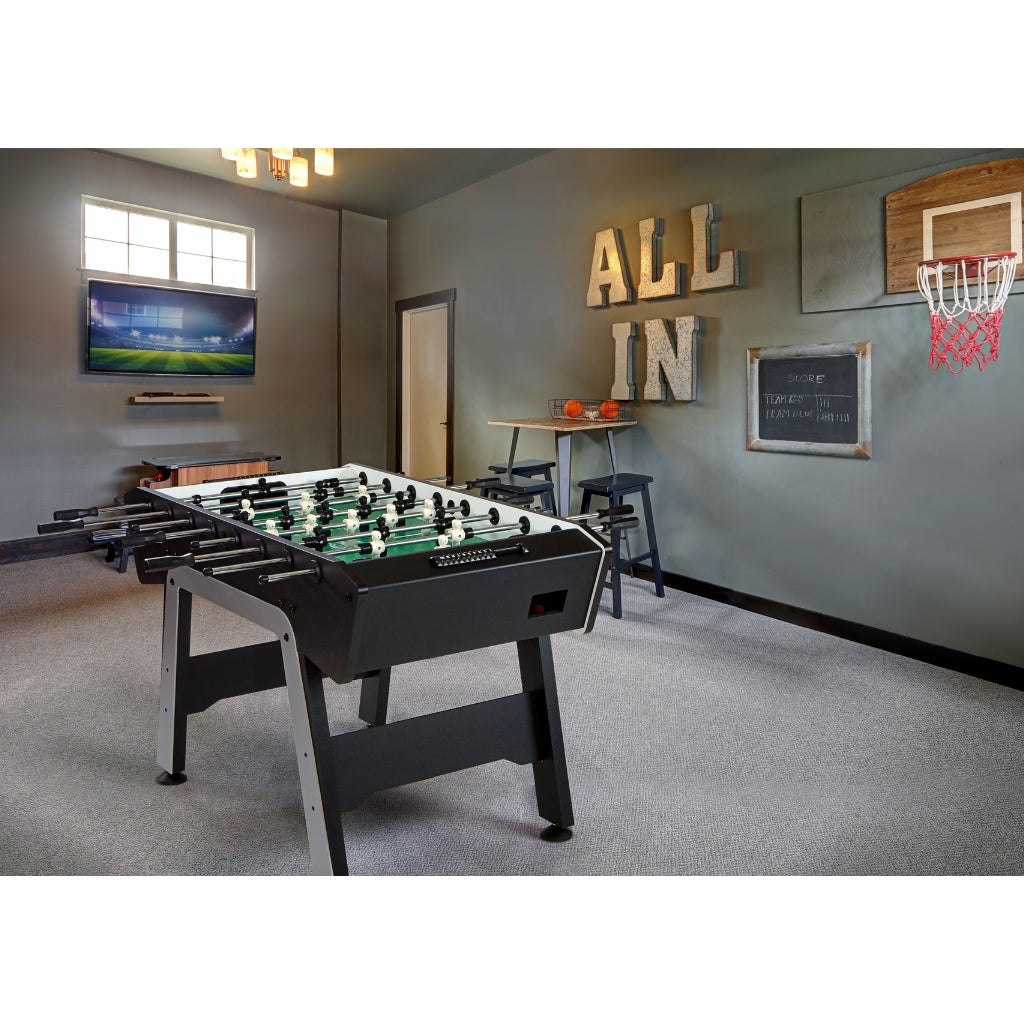 Brunswick Corner Kick Foosball Table environment - Game Room Spot