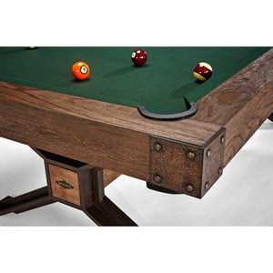 Brunswick Dameron Pool Table corner - Game Room Spot