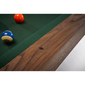 Brunswick Dameron Pool Table detail - Game Room Spot