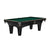 Brunswick Glenwood 8' Matte Black Pool Table in Timberline - Game Room Spot