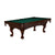 Brunswick Glenwood 9' Pool Table Ball and Claw in Timberline - Game Room Spot