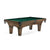 Brunswick Glenwood Coffee Pool Table Tapered in Timberline - Game Room Spot