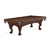 Brunswick Glenwood 8' Tuscana Pool Table Ball and Claw in Chocolate Brown - Game Room Spot