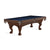 Brunswick Glenwood 8' Tuscana Pool Table Ball and Claw in Midnight Blue - Game Room Spot