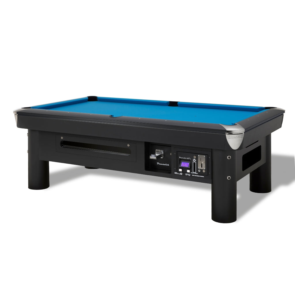 Brunswick Gold Crown Coin Operated Pool Table with Coin Chute and Bill Acceptor - Game Room Spot