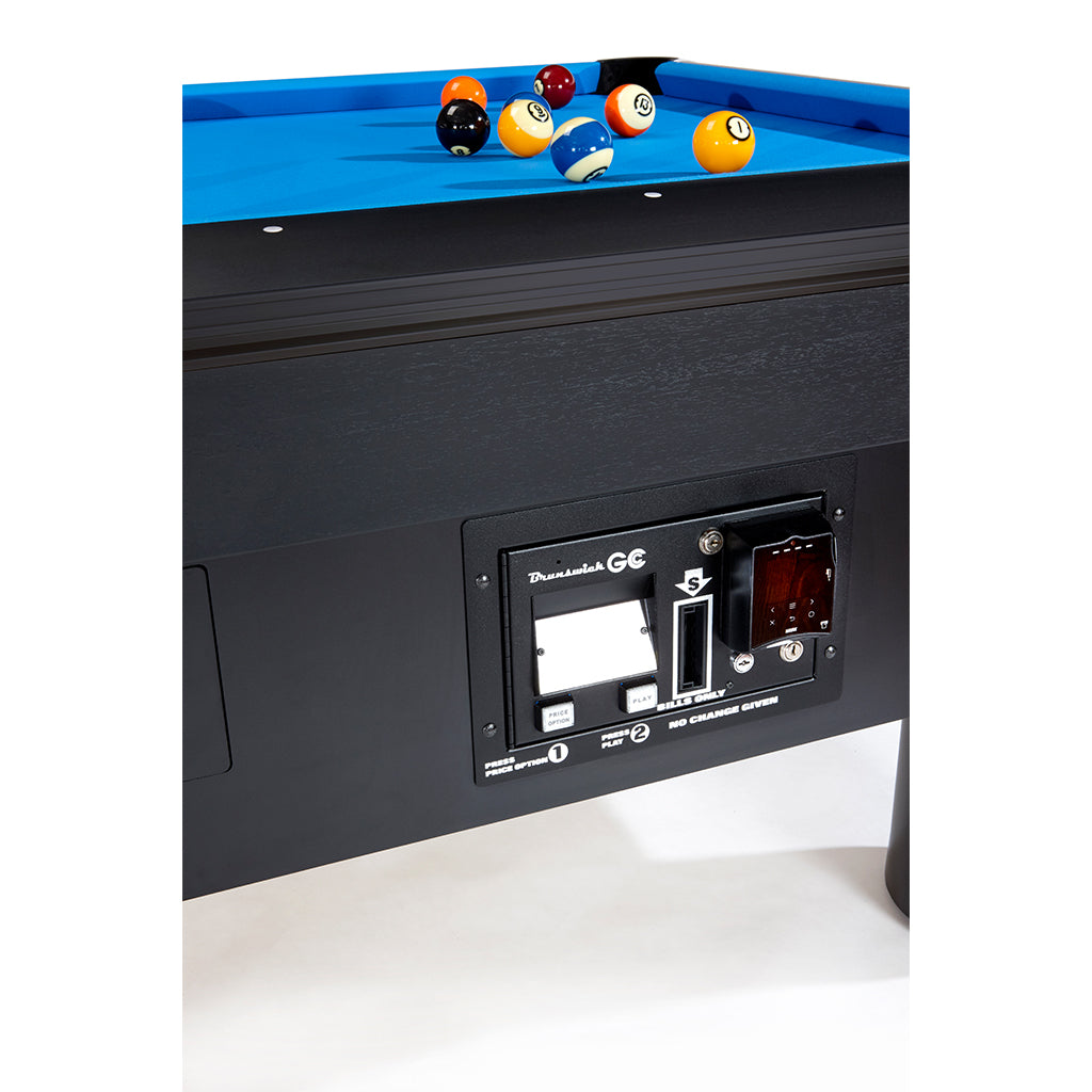 Brunswick Gold Crown Coin Operated Pool Table payment options - Game Room Spot