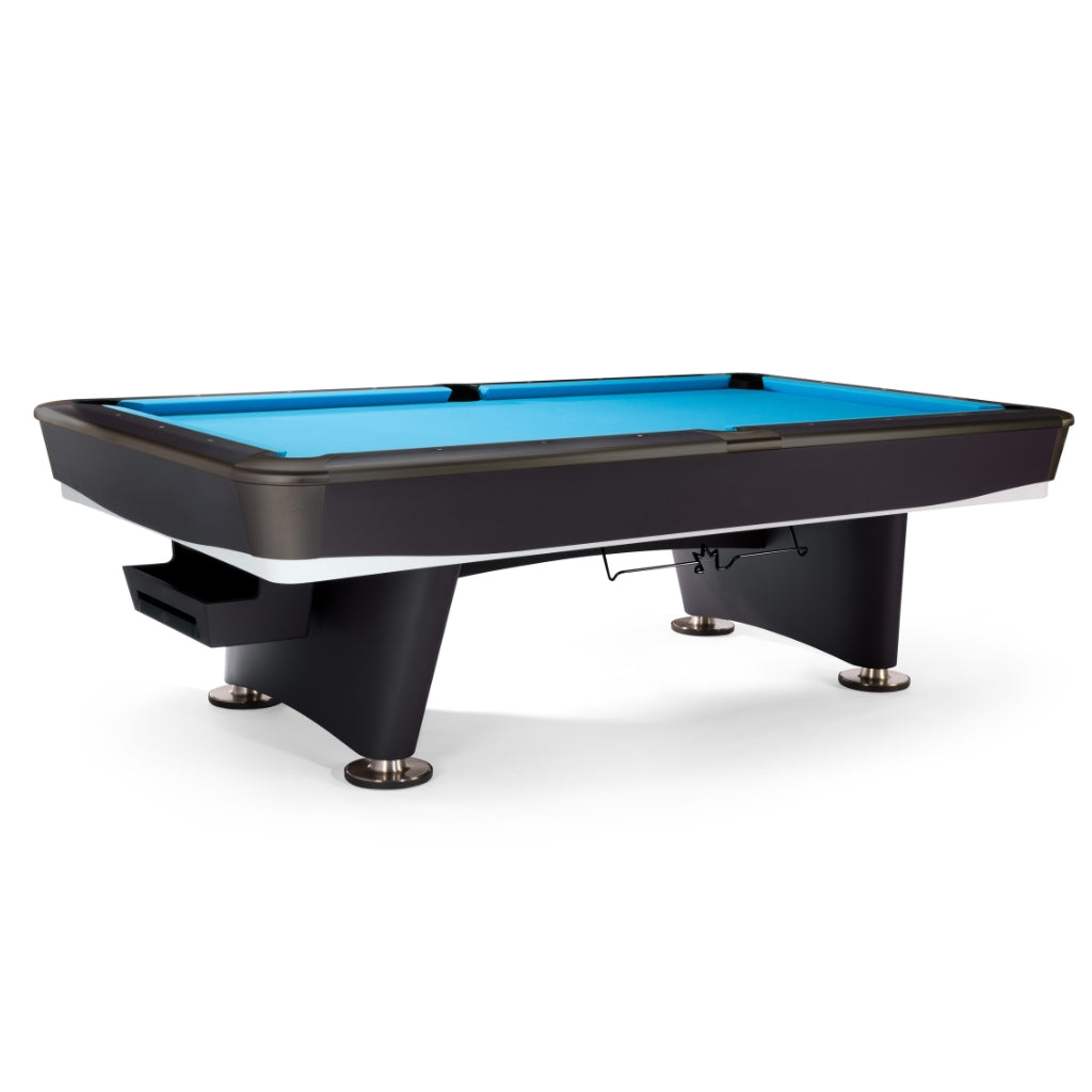 Brunswick Gold Crown VII 8 Foot Pool Table in Tournament Black - Game Room Spot