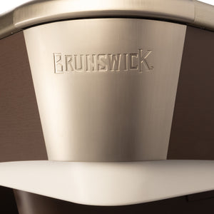 Brunswick Gold Crown VII 9 Foot Pool Table Corner - Game Room Spot