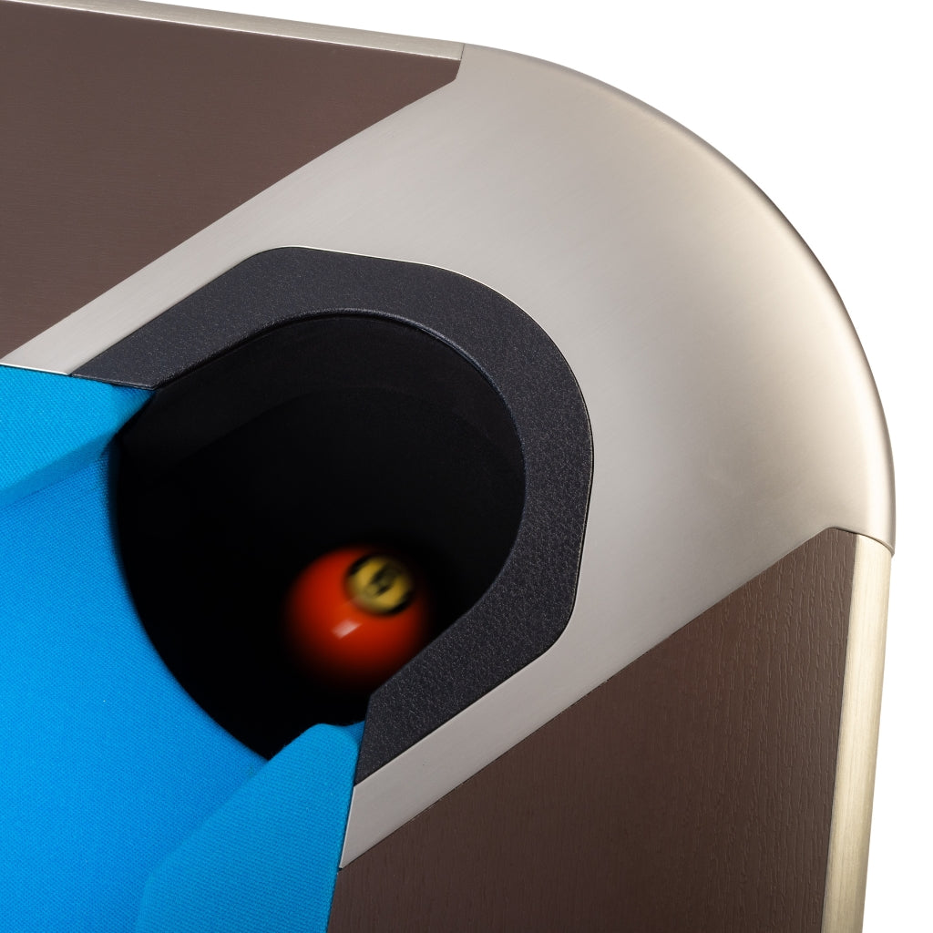 Brunswick Gold Crown VII 9 Foot Pool Table Pocket - Game Room Spot