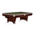 Brunswick Gold Crown VI 8' Pool Table Gully in Olive - Game Room Spot