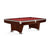 Brunswick Gold Crown VI 8' Pool Table in Cardinal Red - Game Room Spot