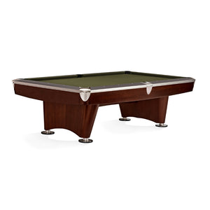 Brunswick Gold Crown VI 8' Pool Table in Olive - Game Room Spot