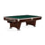 Brunswick Gold Crown VI 9' Pool Table Gully in Timberline - Game Room Spot