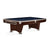 Brunswick Gold Crown VI 9' Pool Table in Midnight Blue - Game Room Spot