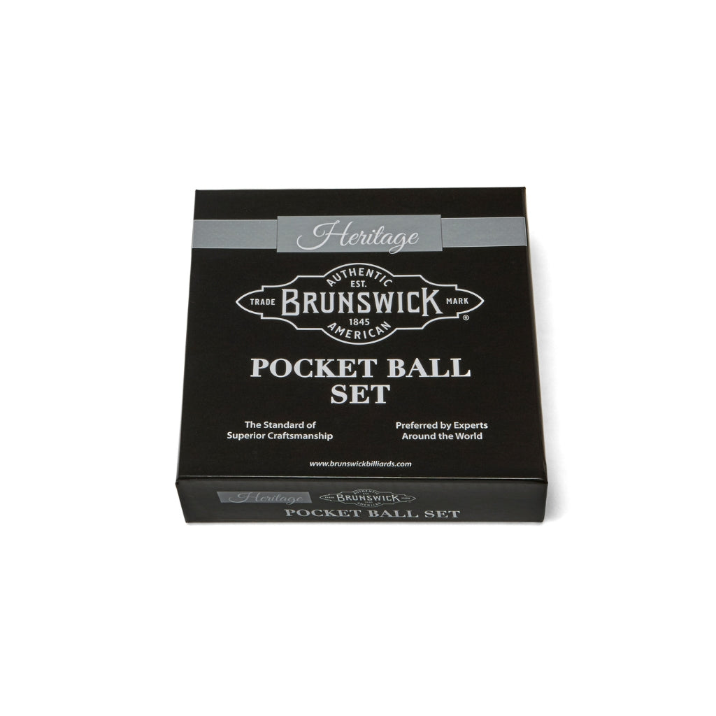 Brunswick Heritage Billiard Balls - Game Room Spot
