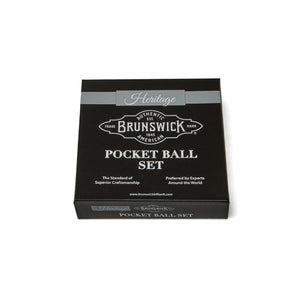 Brunswick Heritage Billiard Balls - Game Room Spot