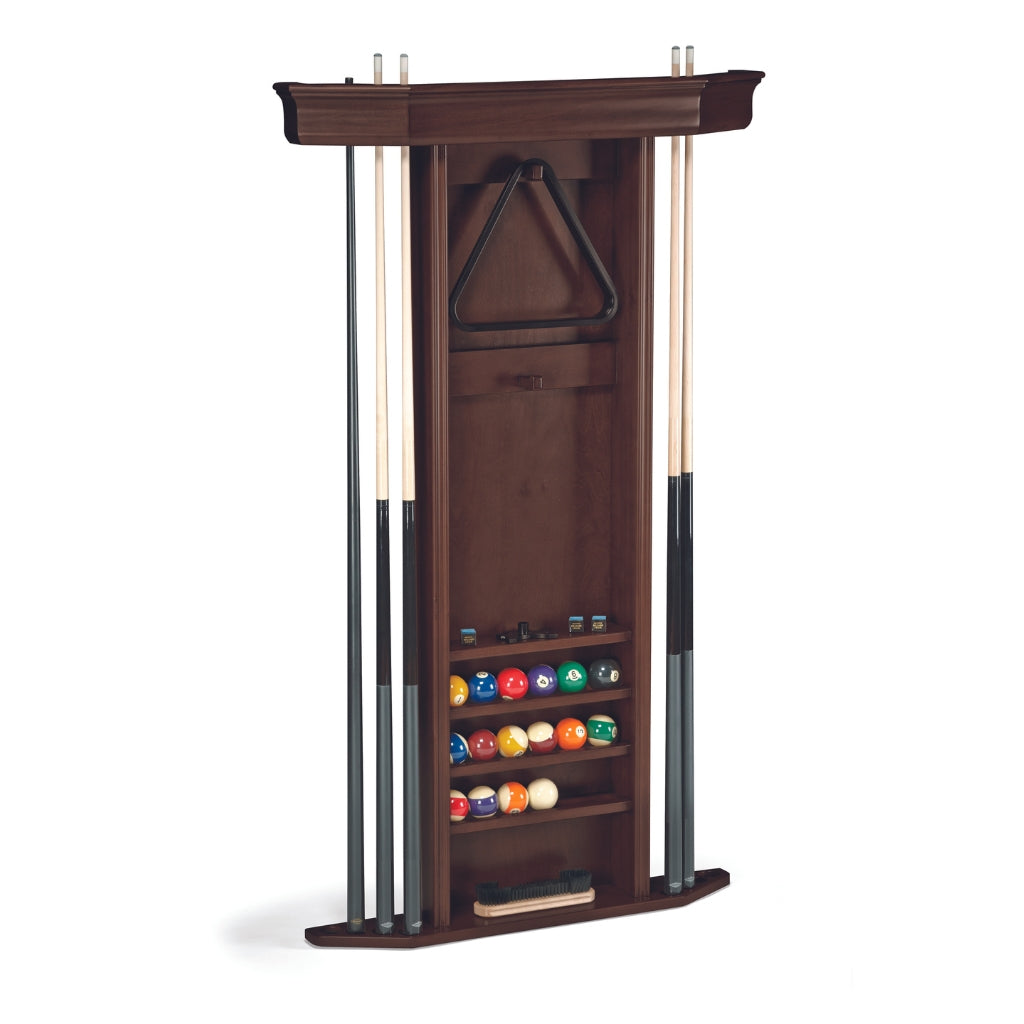Brunwick Heritage Wall Cue Rack Espresso - Game Room Spot