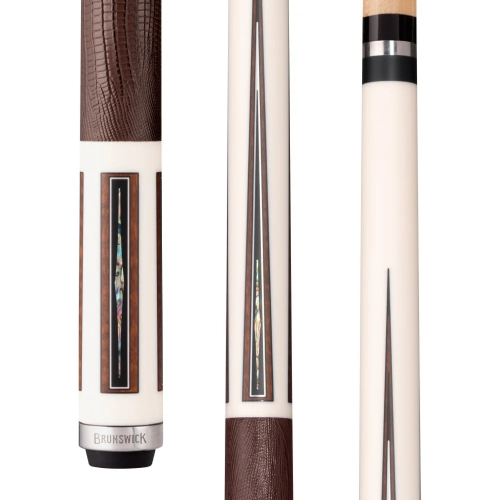 Brunswick x Lucasi 180th Anniversary Cue White - Game Room Spot