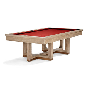 Brunswick Matanza Pool Table in Cardinal Red - Game Room Spot
