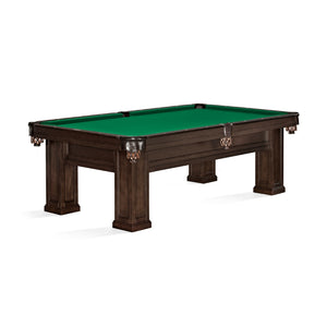 Brunswick Oakland Pool Table in Brunswick Green - Game Room Spot