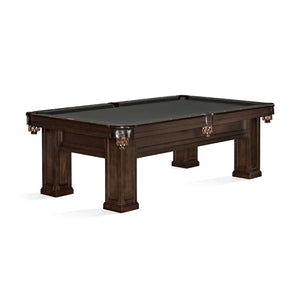Brunswick Oakland Pool Table in Charcoal Grey - Game Room Spot