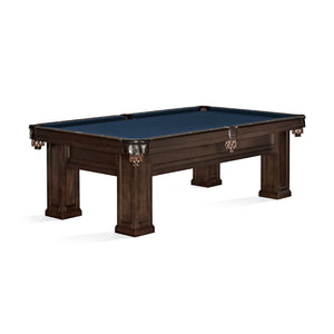 Brunswick Oakland Pool Table in Regatta Blue - Game Room Spot