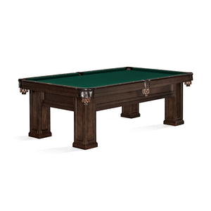 Brunswick Oakland Pool Table in Timberline - Game Room Spot