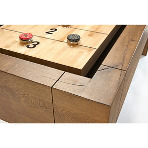 Brunswick Parsons Shuffleboard Table corner - Game Room Spot